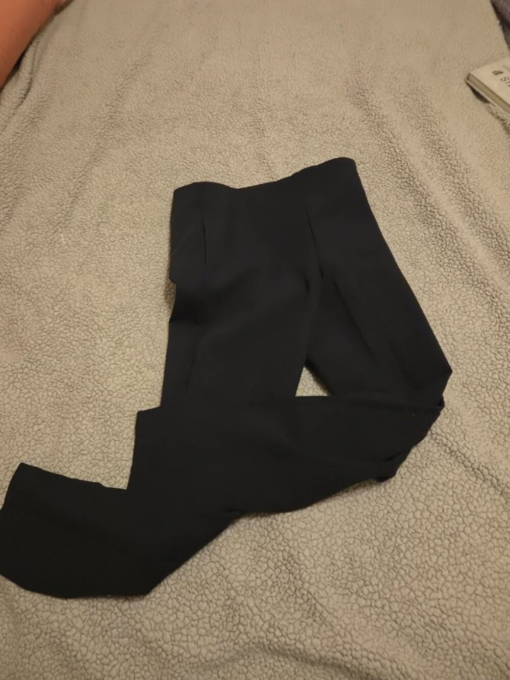 Talbots Black Ponte Portland Pant 2P